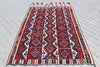 Vintage Turkish Kilim " Azra"  - 78"x 120" #680