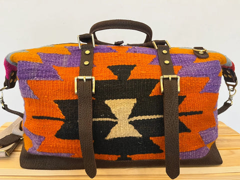 Handmade Kilim Tote Bag #37