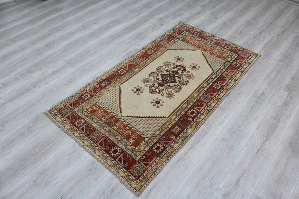 73.5×85"Ether” ViNTAGE TURKiSH RUG