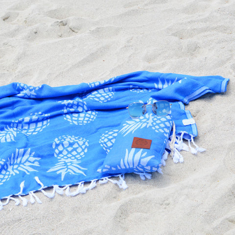 Mint Pineapple Beach Towel