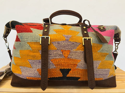 Handmade Kilim Tote Bag #49