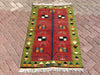 Vintage Turkish Kilim " Qui" - 59"x89" #641