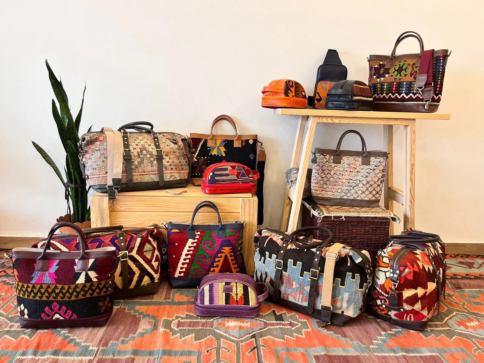 Turkish kilim bags sale