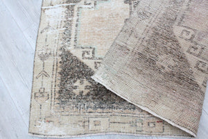 Vintage Turkish Runner Rug - 42"x 130" , #393
