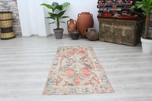 Vintage Turkish Mini Rug - 29"x 67.5" , #406