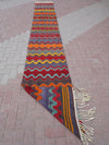 Vintage Turkish Kilim Runner - 188"x 26.5" , #376