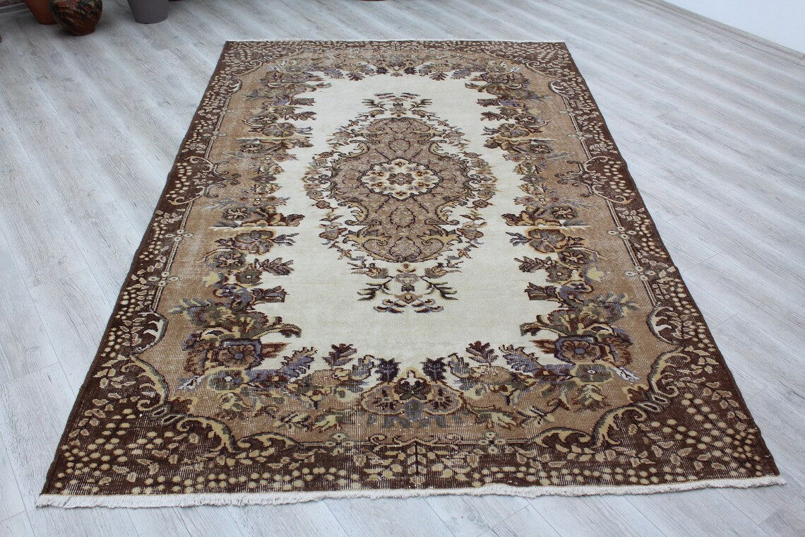 Vintage Turkish Rug 