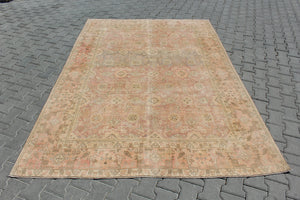 Vintage Turkish Rug - 77.5" x 112" , #467