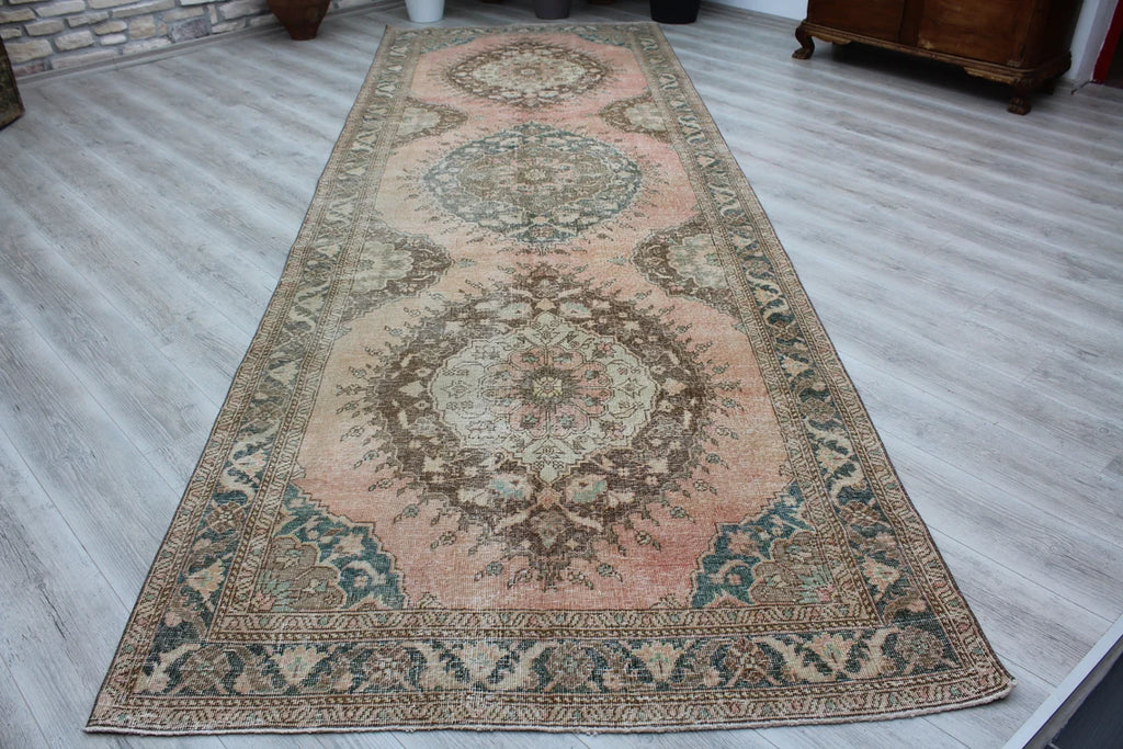 Runner Turkish Kilim Rug, Kilim Oriental Carpet, Living room Rug, Hallway Runner  Rug, 2.1 x 6.7 Feet LQ332