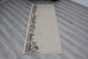 Turkish Runner Rug - 76.5"x 31" , #350