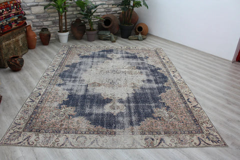 74×93 ViNTAGE TURKiSH RUG Vintage Turkish Rug - 93
