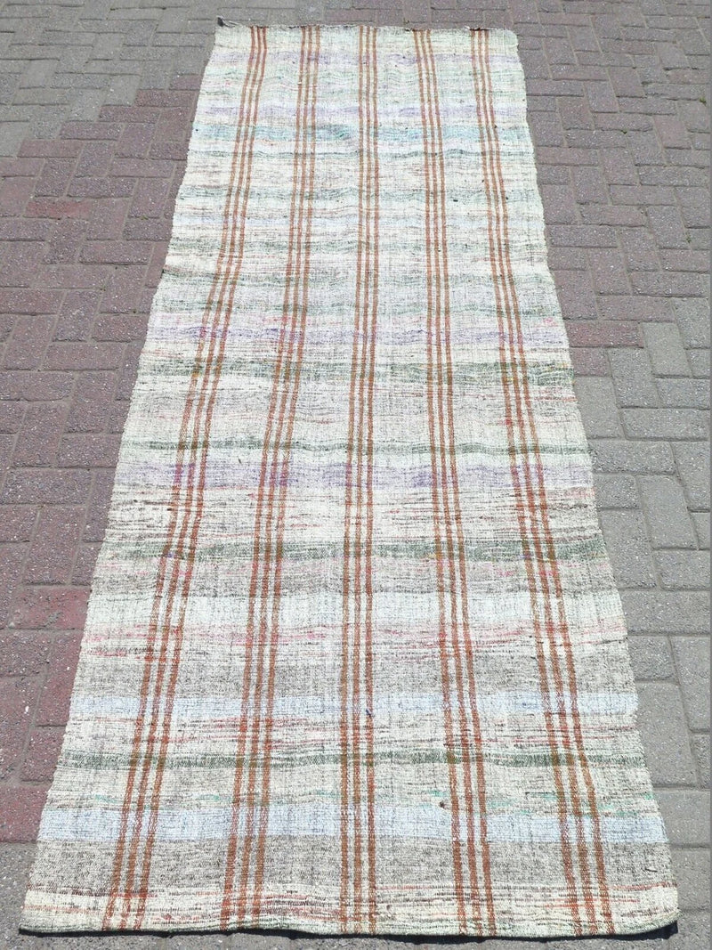 Turkish Kilim Runner - 118"x 42" , #363