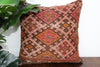 Turkish Kilim Pillow  - 18"x18", #137