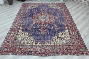 Vintage Turkish Rug - 76"x114" , #501