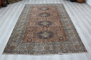 Vintage Turkish Rug - 73" x 114.5" , #434