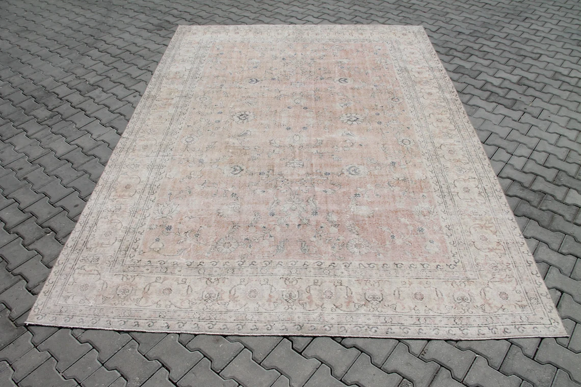 Vintage Turkish Rug 