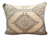 Oushak Rug Pillow 19.5" x 28.5", #44