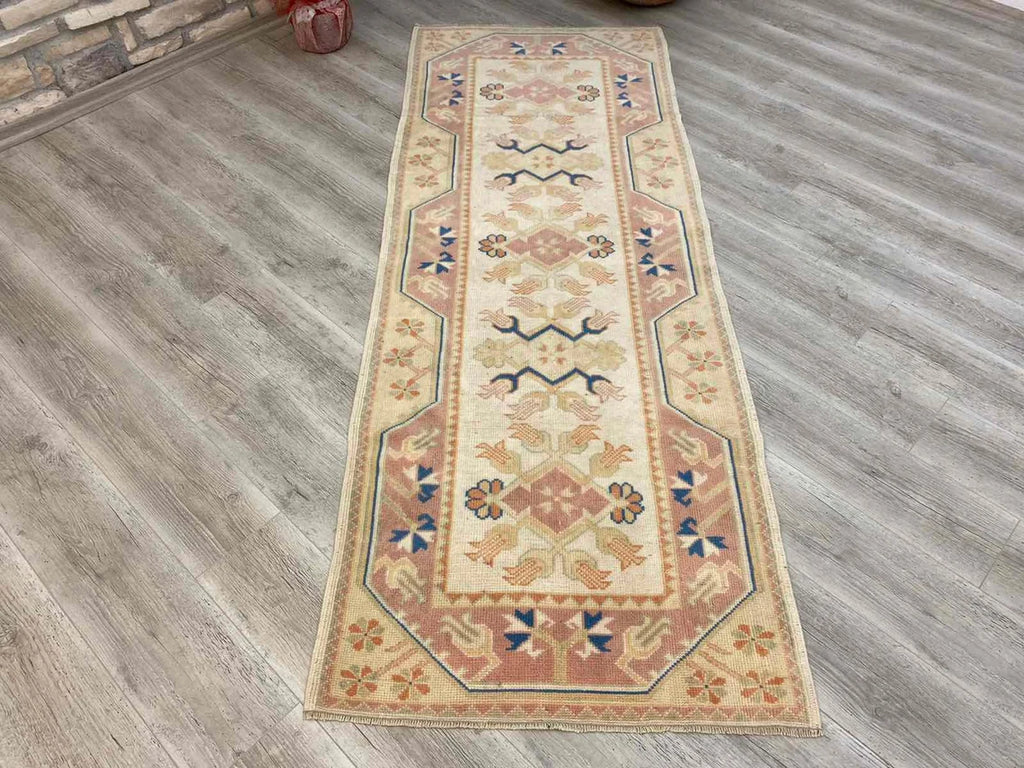 Turkish Runner Rug - 90" x 34" , #263