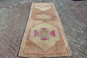 Turkish Runner Rug - 130"x 49.5" , #343