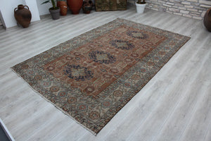 Vintage Turkish Rug - 73" x 114.5" , #434