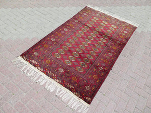 Vintage  Bukhara Rug - 80"x 50" , #364