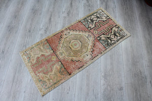 Mini Rug  " Benson" - 17" x 37" , #431