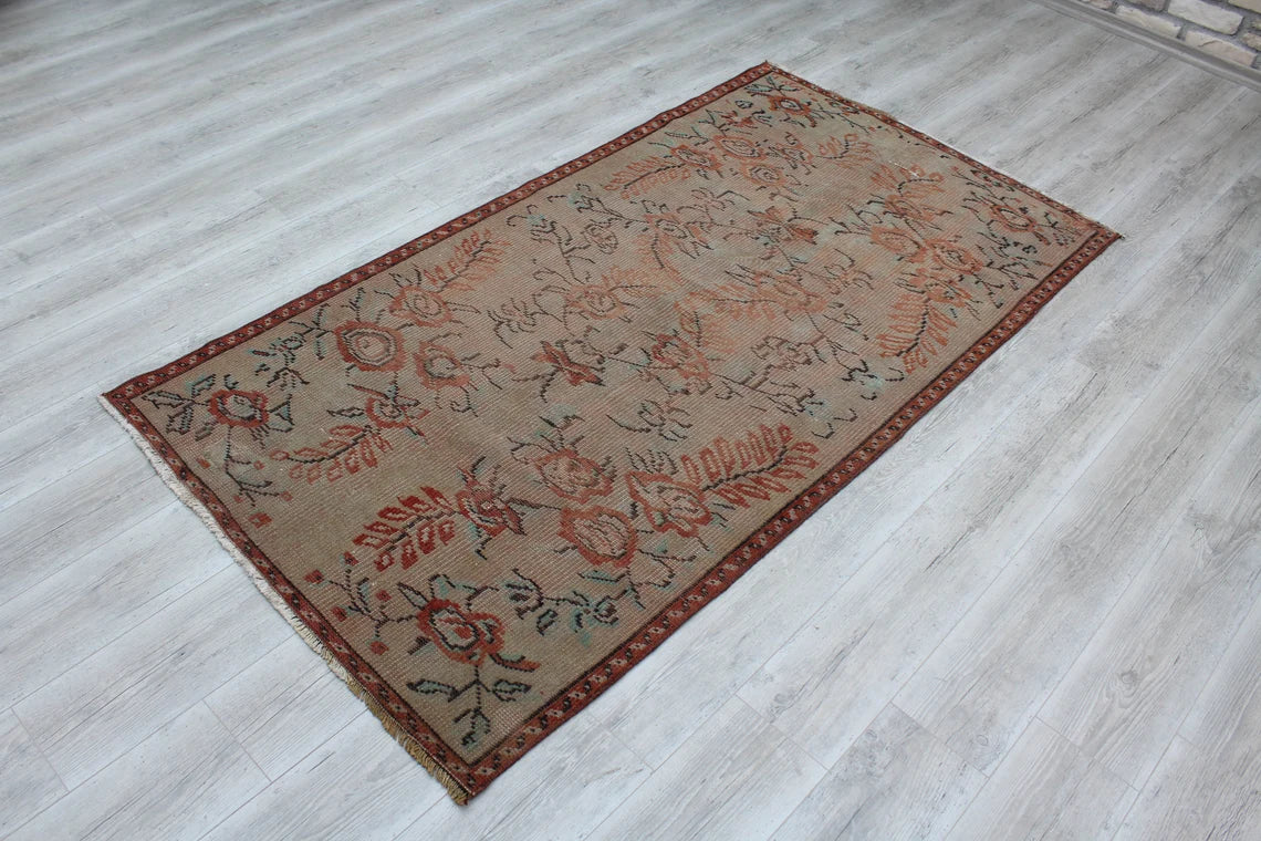 Vintage Turkish Rug 