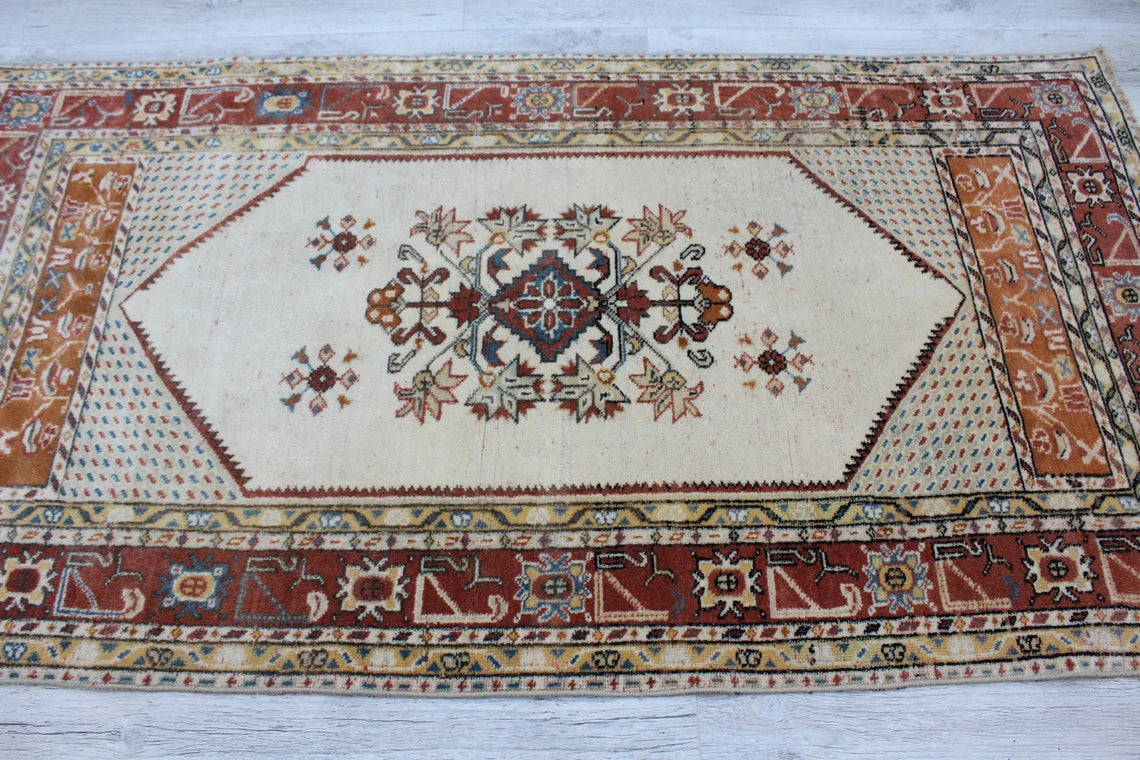 ラグ vintage turkish rug, 038 Vintage Turkish Rug 