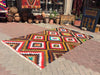 Vintage Turkish Kilim Rug - 65"x117" #681