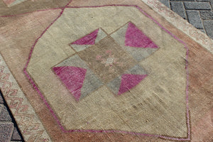 Turkish Runner Rug - 130"x 49.5" , #343