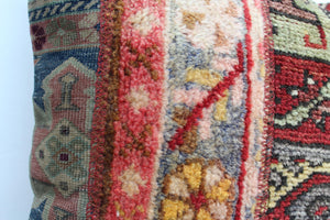 Turkish Rug Pillow  - 19.5"x19.5" #126
