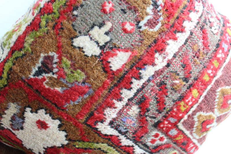 Turkish Rug Pillow - 16"x16", #97