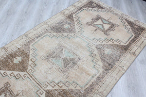 Vintage Turkish Runner Rug - 42"x 130" , #393