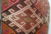 Turkish Kilim Pillow  - 18"x18", #137