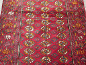 Vintage  Bukhara Rug - 80"x 50" , #364