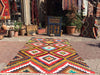 Vintage Turkish Kilim Rug - 65"x117" #681