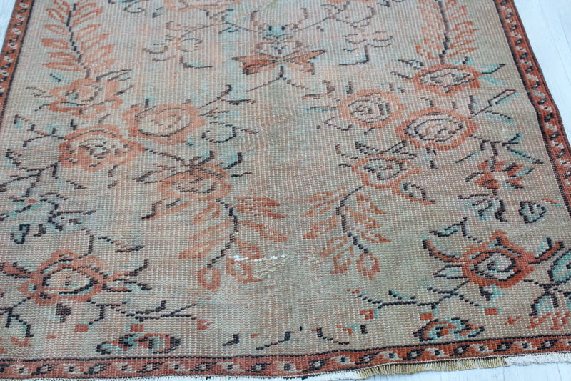 Vintage Turkish Rug 
