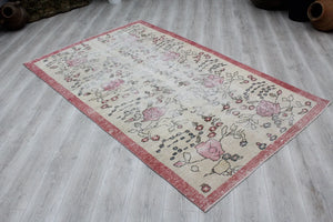 Vintage Turkish Rug - 57" x 94.5" , #412