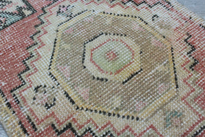 Mini Rug  " Benson" - 17" x 37" , #431