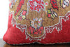 Turkish Rug Pillow - 20”x20.5, #108