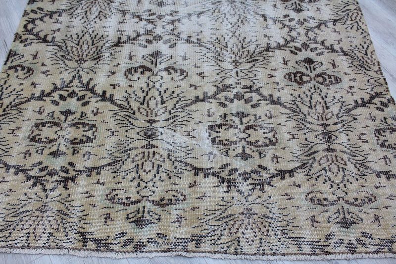 Vintage Turkish Rug - 62" x 100.5" , #417