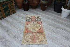Mini Rug  " Benson" - 17" x 37" , #431