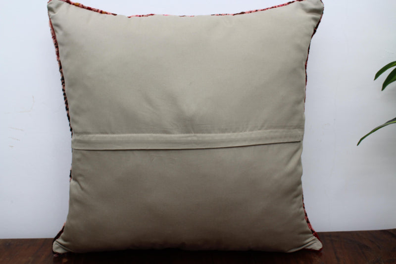 Turkish Rug Pillow  - 19.5"x20.5", #107