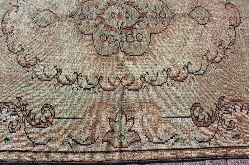 Vintage Turkish Rug " Viana"-  64 " x 111.5", #509