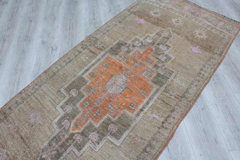 Turkish Runner Rug - 147"x 38" , #352