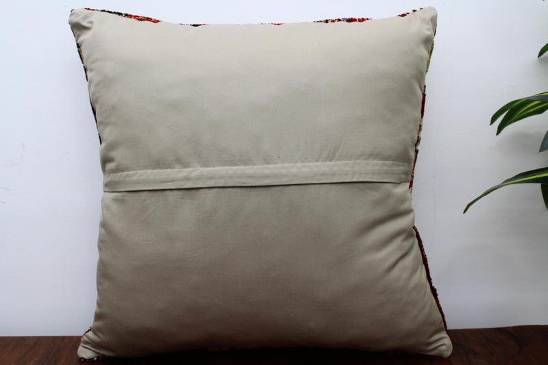 Turkish Rug Pillow - 19.5"x19.5" #129