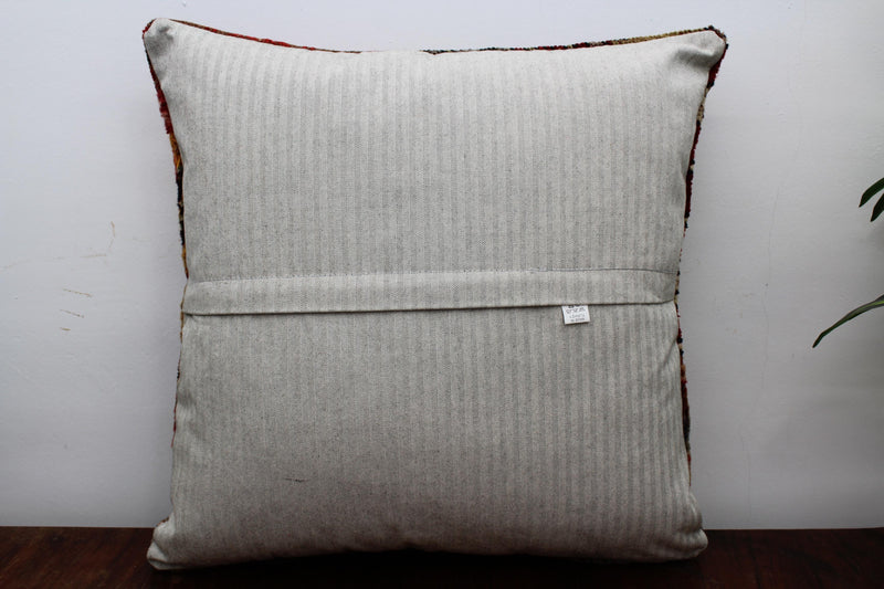 Turkish Rug Pillow  - 19.5"x19.5" #126