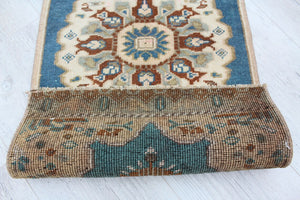 Mini Rug  "Eshta" - 17.5"x 35"  , #533