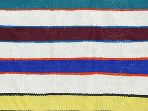 Vintage Striped Kilim  - 96"x 59" , #366