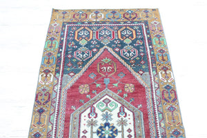 Turkish Runner Rug - 69"x 32" , #348